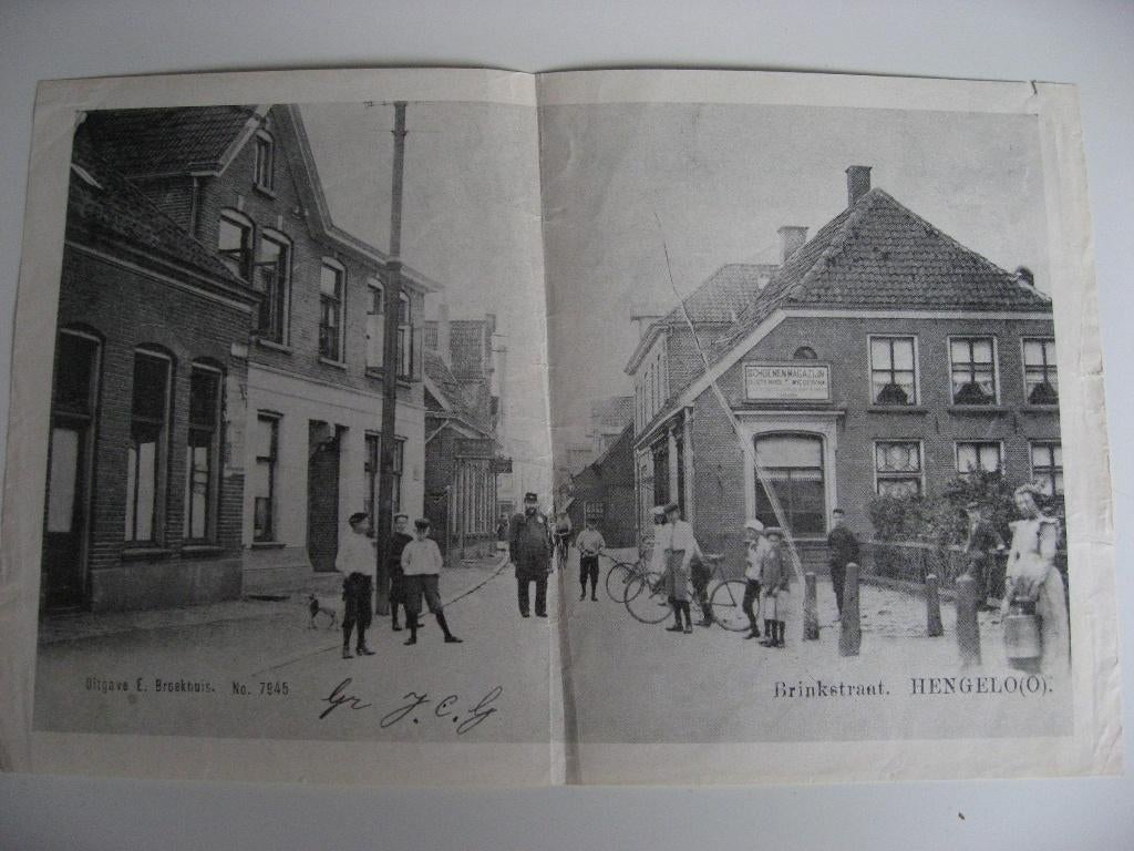 Hengelo in oude ansichten., Boeken, Geschiedenis | Stad en Regio, Ophalen of Verzenden, 20e eeuw of later, Gelezen