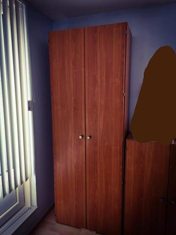 Hoge kast kersenhout