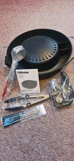 Electric Hot Pot Grill Set., Witgoed en Apparatuur, Gourmetstellen, Ophalen of Verzenden, Nieuw, 4 t/m 7 personen