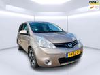 Nissan Note 1.4 Connect Edition, Airco, Half leer, Nieuw APK, Voorwielaandrijving, Euro 5, Gebruikt, Zwart