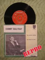 Johnny Hallyday 7" Vinyl Single: ‘Tes tentres années’ (NL), Ophalen of Verzenden, 7 inch, Pop, Single