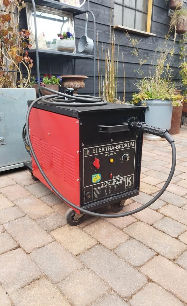 Complete nette Elektra Beckum CO'2 lasapparaat mig, Doe-het-zelf en Verbouw, Gereedschap | Lasapparaten, Co2, Ophalen