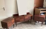 2 vintage nachtkastjes met bijbehorende kaptafel, Ophalen, Gebruikt, Minder dan 45 cm, 55 tot 70 cm