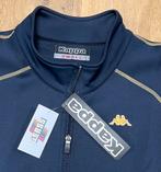 Vintage Kappa vest met gouden accenten - Maat S, Kappa, Blauw, Nieuw, Ophalen of Verzenden