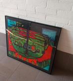 Kunst Hundertwasser grűner buddha mit hut (oeuvre 567) Ehv, Ophalen