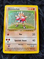 Pokemon Hitmonchan 7/102 van Base NL, Ophalen of Verzenden, Gebruikt, Losse kaart, Foil