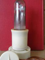 Vintage lamp lampje met kruis Godslampje met kruis 13cm, Ophalen of Verzenden, Gebruikt, Overige typen, Christendom | Katholiek