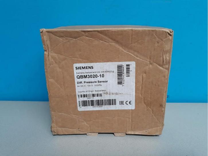 Drukverschilopnemer Siemens QBM 3020-10 art.nr: S55720, Doe-het-zelf en Verbouw, Verwarming en Radiatoren, Nieuw, Cv-ketel of Combi-ketel