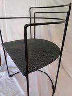 Vintage Arrben Italy draadstoel Memphis stijl, Ophalen, -, Zwart, -