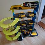 Speelgoedgarage met auto's, Racebaan, Zo goed als nieuw, Handmatig, Ophalen