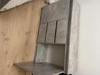 Modern Stone-Grey Sideboard Cabinet – Good Condition, Huis en Inrichting, Kasten | Dressoirs, Ophalen, 100 tot 150 cm, Zo goed als nieuw