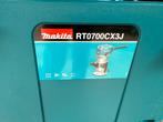Makita RT0700CX3J Bovenfrees Set - Zo Goed Als Nieuw, Doe-het-zelf en Verbouw, Gereedschap | Freesmachines, Ophalen of Verzenden