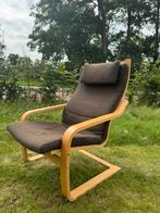 GRATIS ikea fauteuil bruin zdm ophalen, Huis en Inrichting, Fauteuils, Ophalen, Gebruikt