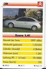 C514 autokaartje 3d citroen xsara 1,4i, Ophalen of Verzenden, Zo goed als nieuw, Auto's