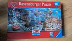 Cars puzzel, Hobby en Vrije tijd, Denksport en Puzzels, Ophalen, Minder dan 500 stukjes, Zo goed als nieuw