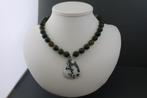 AGAAT ketting armband/oorhanger-set, Overige materialen, Verzenden, Nieuw, Met edelsteen