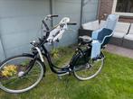 Batavus moederfiets incl twee stoeltjes, Ophalen, 2 zitjes, Gebruikt, Batavus