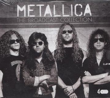Metallica- The Broadcast Collection 1988-1994 (4 cd's) beschikbaar voor biedingen