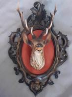 Retro, vintage wandbord "Hertenkop", Ophalen of Verzenden