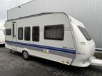 Hobby De Luxe 520 TMF met brand voortent, Caravans en Kamperen, Rondzit, Hobby, Bedrijf, Dwarsbed