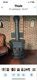 Houtkachel met ventilatoren - Efficiënte verwarming, Huis en Inrichting, Kachels, Ophalen, Gebruikt, Houtkachel, Vrijstaand