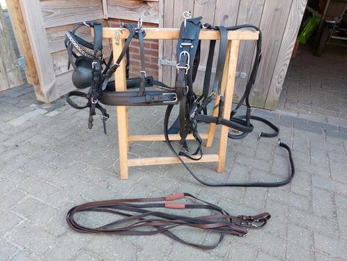 Enkelspan RBC tuig, Dieren en Toebehoren, Paarden en Pony's | Hoofdstellen en Tuigage, Zo goed als nieuw, Overige soorten, Ophalen of Verzenden