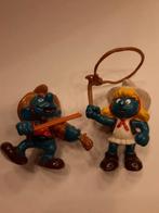 smurfen schleich peyo cowboy smurfin figuren, Verzamelen, Ophalen of Verzenden, Gebruikt