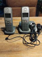 Huistelefoon, Telecommunicatie, Ophalen of Verzenden, Gebruikt, 2 handsets, Stralingsarm