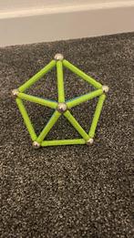 Magnetische Balletjes en Staven - Bouwplezier!, Ophalen, Zo goed als nieuw, Losse stenen