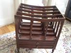 Houten Lectuurbak of Canterbury in goede staat met 2 laden, Ophalen, Gebruikt