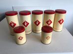 5 grote Bolletjes beschuit blikken en 2 kleine, Verzamelen, Blikken, Ophalen of Verzenden, Gebruikt, Beschuit, Bolletje