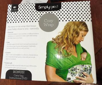 Baby draagdoek Simplygood Cozy wrap grijs beschikbaar voor biedingen