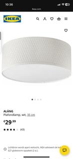 IKEA Alang plafondiere wit, Ophalen, Gebruikt
