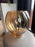 Vaas Leonardo, 27 cm hoog, Oranje, Ophalen of Verzenden, Minder dan 50 cm, Glas