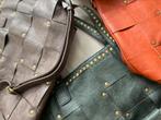 Leren tassen met studs. Diverse kleuren. Nieuw, Verzenden, Nieuw