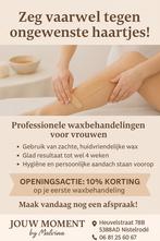 Zeg vaarwel tegen ongewenste haartjes!