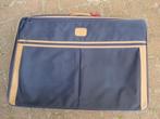 001 - blauwe koffer met wieltjes, 45 tot 55 cm, Zo goed als nieuw, 70 cm of meer, Zacht kunststof