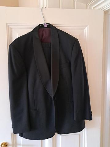 Smoking Tuxedo jas en broek, vintage, maat 50, wol beschikbaar voor biedingen