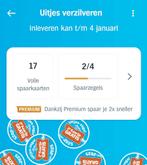 Ah uitjes zegels Albert Heijn, Hobby en Vrije tijd, Spaarzegeltjes, Ophalen, Winkel, Super of Benzinepomp, Volle spaarkaart