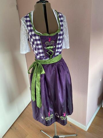 Dirndl 2-delig maat 36/38 tirolerjurk beschikbaar voor biedingen