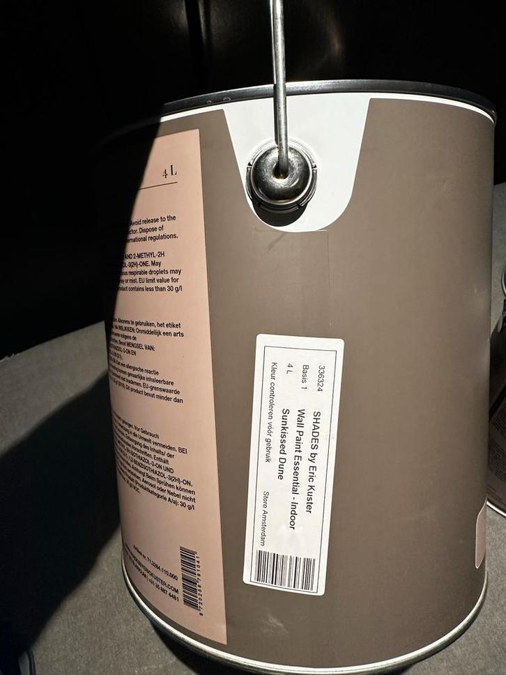 Shades by Eric Kuster Muurverf - Sunkissed Dune, Doe-het-zelf en Verbouw, Verf, Beits en Lak, Nieuw, Verf, Minder dan 5 liter