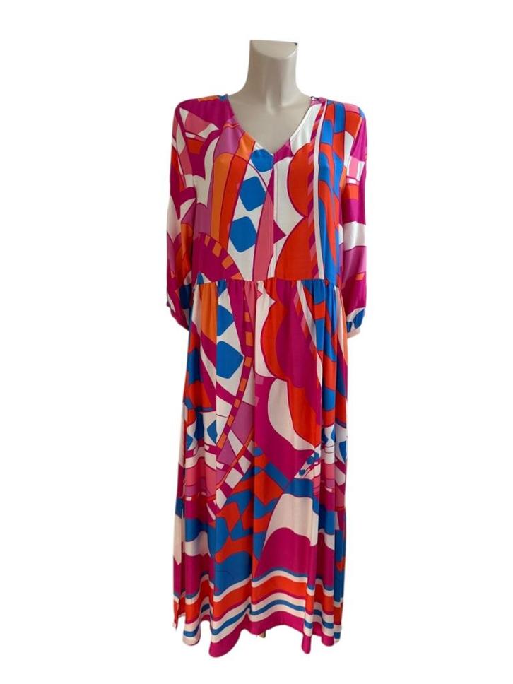Milano Italy jurk NIEUW S, Kleding | Dames, Jurken, Nieuw, Maat 36 (S), Overige kleuren, Onder de knie, Ophalen of Verzenden