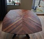 Houten tafel van teakhout, Huis en Inrichting, Ophalen, Gebruikt, Koloniaal, Vier personen