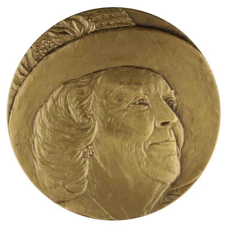 Willem Vis - Schroefdaalder, 2005 : Jubileum Beatrix º, Postzegels en Munten, Penningen en Medailles, Overige materialen, Nederland