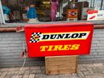 DUNLOP banden oude reclame lichtbak, Ophalen, Gebruikt, ., Lichtbak of (neon) lamp