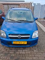Opel Agila 1.2 I 16V 2004 Blauw, Auto's, Voorwielaandrijving, Blauw, Origineel Nederlands, Handgeschakeld