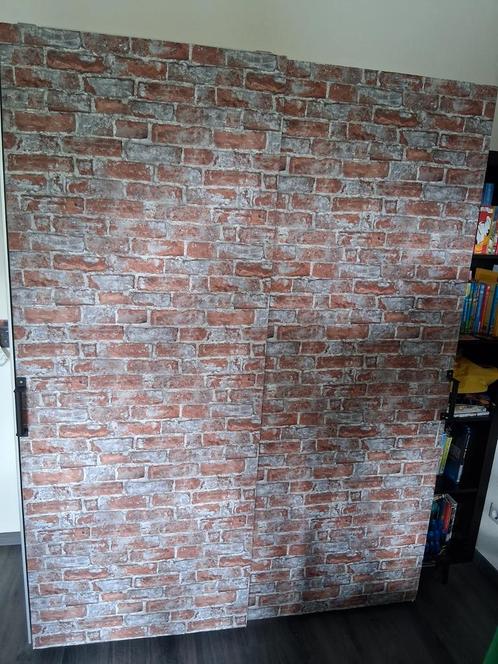 Ikea kast met Hasvik deuren, moet weg, spotprijs E55,-, Huis en Inrichting, Kasten | Kledingkasten, Zo goed als nieuw, 200 cm of meer