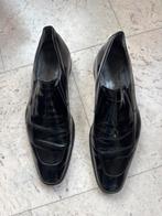 Zwarte nette herenschoenen, Kleding | Heren, Schoenen, Zwart, Ophalen of Verzenden, Gedragen, Veterschoenen