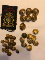 Marine embleem en 33 knopen, Ophalen of Verzenden