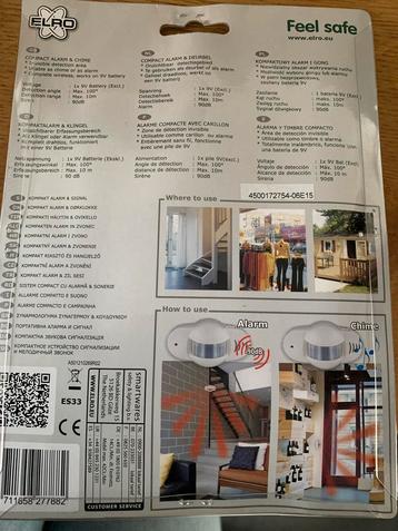 Compact Alarm & Deurbel - Nieuw in verpakking! beschikbaar voor biedingen